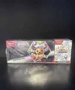 Sam’s Club Pokemon TCG S&V Prismatic Evolutions Surprise Box & Booster Bundle - Image 1