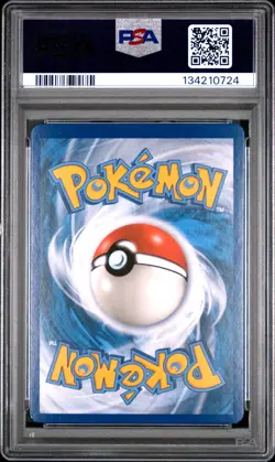 2015 POKEMON XY ROARING SKIES PORTUGUESE #105 FULL ART/M RAYQUAZA EX PSA 7 - Image 2
