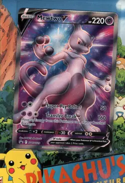 Pokemon TCG Mewtwo V SWSH229 SWSH: Sword & Shield Promo NM/M - Image 1
