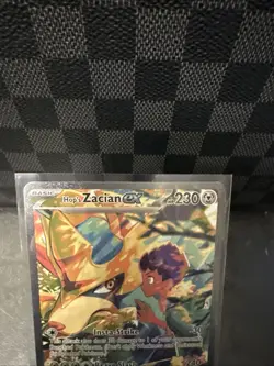Pokemon TCG Hop's Zacian ex 186/159 Journey Together Special Illustration NM (A) - Image 2