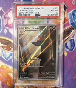 Pokemon Charmeleon Illustration Rare PSA 10 Sv: Scarlet & Violet 151 #169/165 - Image 1