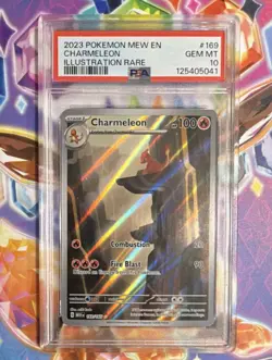 Pokemon Charmeleon Illustration Rare PSA 10 Sv: Scarlet & Violet 151 #169/165 - Image 3