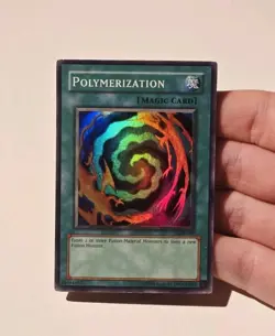 Yugioh Polymerization LOB-059 Super Rare MP - Image 3