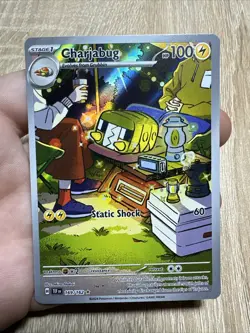 Pokemon TCG Charjabug Temporal Forces 169/162 Card NM Condition - Image 1