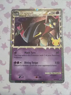 Pokemon Card - Dragapult Sword & Shield Promo SWSH132 Holo - MINT NM - Image 3