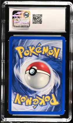 CGC 9.5 MINT+ Blaine's Moltres 2000 Gym Heroes 1/132 Holo SWIRL Pokemon Card - Image 2