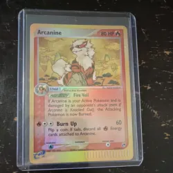 Pokemon Arcanine Sandstorm 15/100 80 HP Rare Reverse Holo Card - Image 1