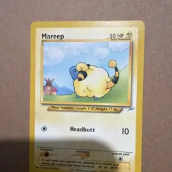 Mareep 75/105 Neo Destiny Vintage Pokemon Card TCG - Image 1