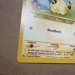 Mareep 75/105 Neo Destiny Vintage Pokemon Card TCG - Image 5