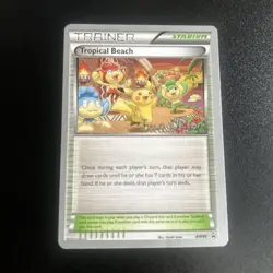 Pokemon Tropical Beach 2013 World Championships Black Star BW50 Promo Card - Image 1