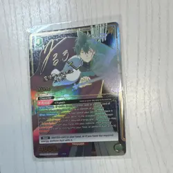 Bandai Union Arena Yuno Autographed Foil Action Card 4000 BP UA10BT/BC-04 - Image 1