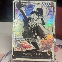 Monkey.D.Luffy Parallel Alt Art ST29-001 Leader Card Egghead - OPTCG - Image 1