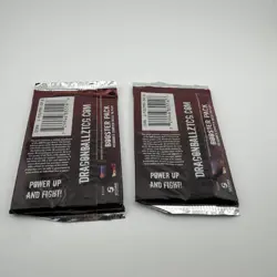 Dragonball Z "Arrival" 10-Card Sealed Booster Pack X1 2 Packs - Image 4