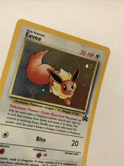 Pokemon Eevee Wizards Black Star Promo 11 Holo Card - Image 2