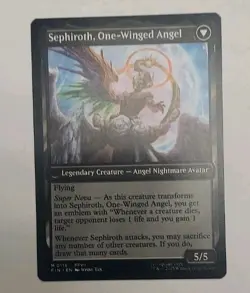 MTG Sephiroth, Fabled SOLDIER 115 Regular Mythic Card - Image 2