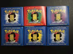 Pokemon Burger King 23k Gold Plated Trading Card Complete Set Sealed New Lot - Image 2