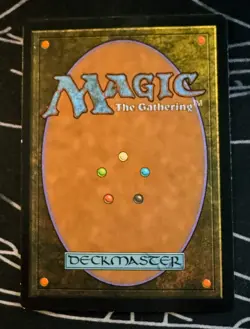 Signed Unmask MTG card Mercadian Masques expansion artist rk post SOLD AS IS - Image 2