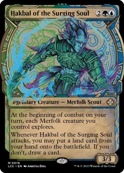 Normal - Hakbal of the Surging Soul (Showcase) - 19 - Commander: The Lost Cav... - Image 1