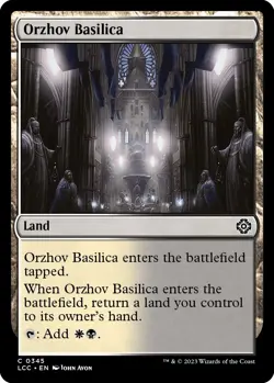 Normal - Orzhov Basilica - 345 - Commander: The Lost Caverns of Ixalan - NM - Image 1