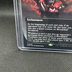 Bloodchief Ascension - Extended Art CM NM MTG - Image 2