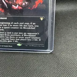 Bloodchief Ascension - Extended Art CM NM MTG - Image 3