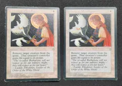 Vintage MTG Magic the Gathering Swords to Plowshares Ice Age - Image 1