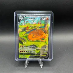 Charizard V Pokemon Sword Shield Promo SWSH260 Full Art SWSH NM - Image 1