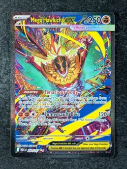 2026 Pokemon MEGA HAWLUCHA EX #283/217 Ascended Heroes Spc Illustration Rare - Image 1