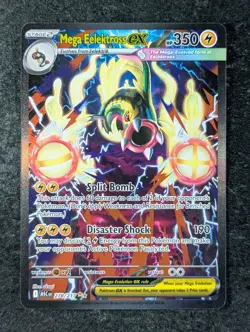 2026 Pokemon MEGA EELEKTROSS EX #278/217 Ascended Heroes Spc Illustration Rare - Image 1