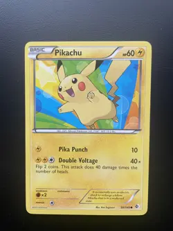 Pokemon TCG Pikachu Boundaries Crossed 50/149 Common LP - Image 1