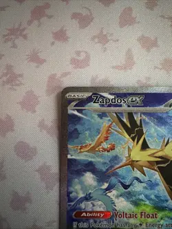 Pokemon Zapdos ex 202/165 Scarlet & Violet 151 SIR English - LP - Image 2