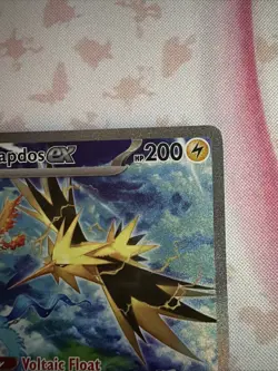 Pokemon Zapdos ex 202/165 Scarlet & Violet 151 SIR English - LP - Image 3