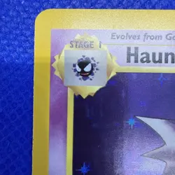 Pokemon Haunter 6/62 Fossil 1st Edition Holo LP To NM - Image 2