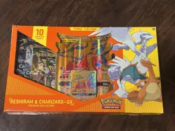 Pokemon TCG Reshiram & Charizard GX Premium Collection Box Factory Sealed RARE - Image 1