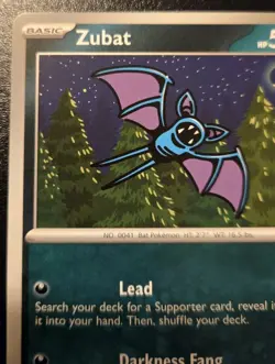 Zubat 027/064 Common Scarlet & Violet: Shrouded Fable Pokemon TCG - Image 2