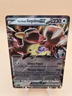 Team Rocket's Kangaskhan EX Double Rare 162/217 Pokemon Ascended Heroes TCG - Image 4