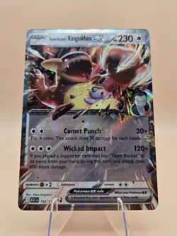 Team Rocket's Kangaskhan EX Double Rare 162/217 Pokemon Ascended Heroes TCG - Image 5