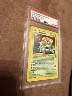2000 POKEMON PROMO VENUSAUR-HOLO BLACK STAR VG PSA 3 #13 - Image 3