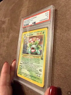 2000 POKEMON PROMO VENUSAUR-HOLO BLACK STAR VG PSA 3 #13 - Image 4