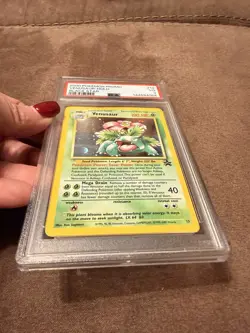 2000 POKEMON PROMO VENUSAUR-HOLO BLACK STAR VG PSA 3 #13 - Image 5