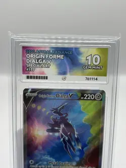 Pokemon TCG - Origin Forme Dialga V - Astral Radiance 177/189 - Ace 10 Gem Mint - Image 4