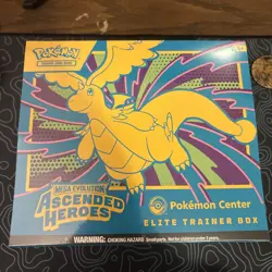 Ascended Heroes Pokemon Center Exclusive ETB Elite Trainer Box SEALED (in Hand) - Image 1
