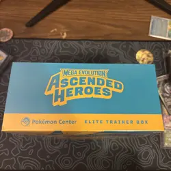 Ascended Heroes Pokemon Center Exclusive ETB Elite Trainer Box SEALED (in Hand) - Image 5