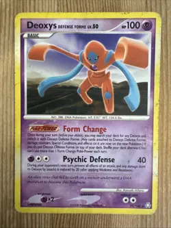 Pokemon TCG Deoxys Defense Forme 25/146 Legends Awakened Non Holo Rare DMG - Image 1