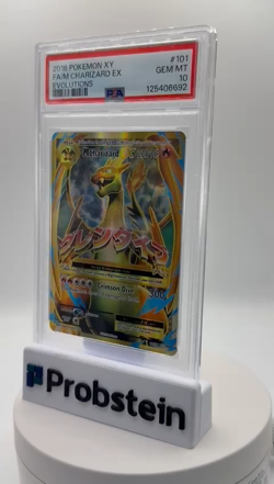 2016 Pokemon XY Evolutions #101 FA M Charizard EX PSA 10 GEM MINT 65 - Image 2