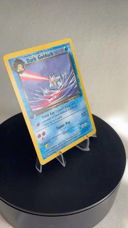 Pokemon Dark Golduck 37/82 1st Edition Team Rocket Set WOTC Vintage TCG LP+ - Image 2