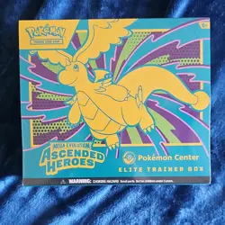 Pokemon Center Mega Evolution Ascended Heroes Elite Trainer Box Sealed - Image 1