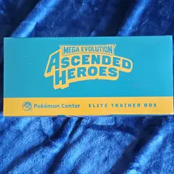 Pokemon Center Mega Evolution Ascended Heroes Elite Trainer Box Sealed - Image 3