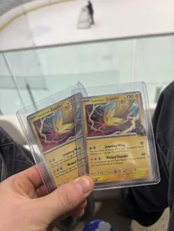 2X Pokemon TCG Team Rocket's Zapdos 070/182 Gamestop Exclusive - Image 1