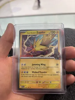 2X Pokemon TCG Team Rocket's Zapdos 070/182 Gamestop Exclusive - Image 3